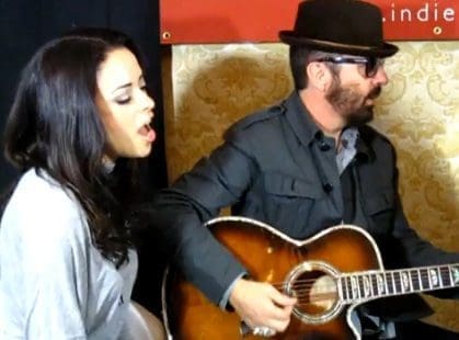 Dave Stewart and Cindy Gomez performance at CMW