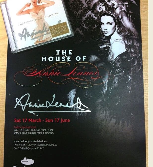 Win A Signed Annie Lennox Poster And CD At The Lowry’s House Of Annie Lennox Facebook Page