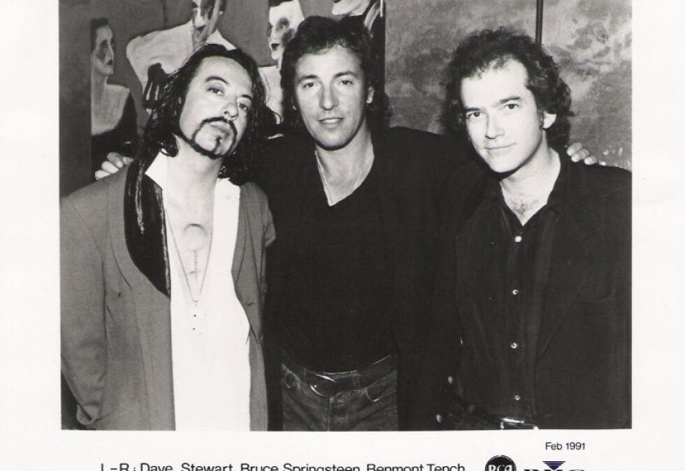 Photo Of The Week: Dave Stewart, Bruce Springsteen & Benmont Tench