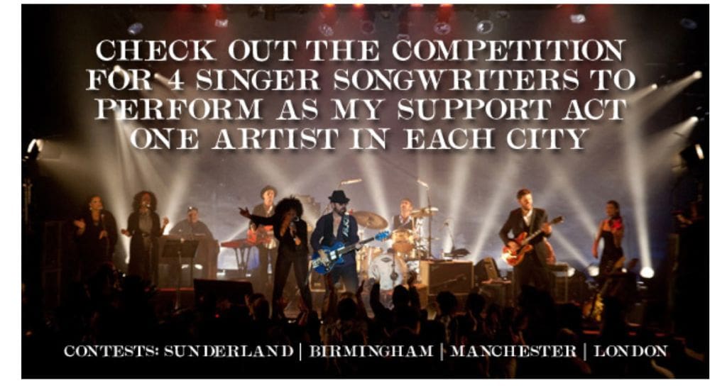 Win The Chance To Be A Support Artist For Dave Stewart’s Upcoming UK Tour