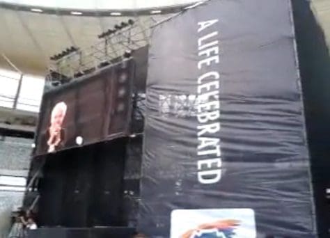 Annie Lennox at The Nelson Mandela Tribute