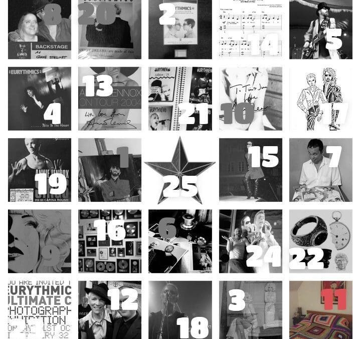Ultimate Eurythmics Advent Calendar 2015 Day 11 Barry Nicholas Smith