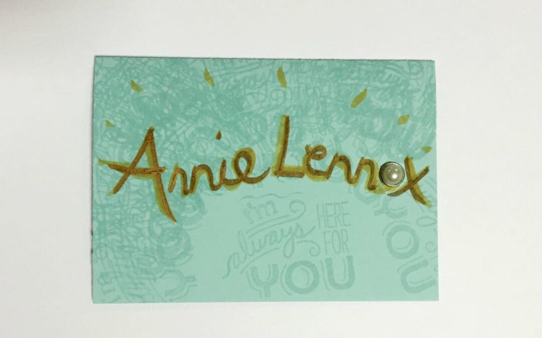 2016 Annie Lennox Cards For Keeps 01