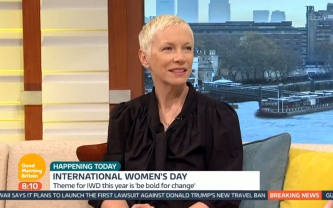 2017 03 08 Annie Lennox TV Good Mroning Britain UK 04