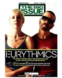 2005-11-07 – Eurythmics – The Big Issue from The UK ID: 1412