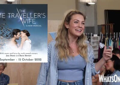 Are you ready to hear the first song from The Time Travellers Wife musical with songs and music by Dave Stewart and Joss Stone? Wait no longer! Whats On Stage have an exclusive performance of Masterpiece for you to watch and listen to