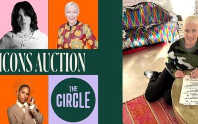 Your chance to bid or enter a raffle to win Annie Lennox signed Sweet Dreams lyrics in The Circle’s latest fundraiser called The Circles Music Icons Fundraiser