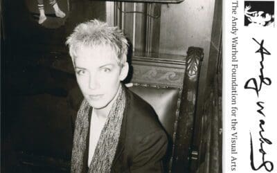 Your chance to own this 1985 Print of Annie Lennox taken by Andy Warhol in aid of The Andy Warhol Foundation for the Visual Arts but you will need deep pockets!