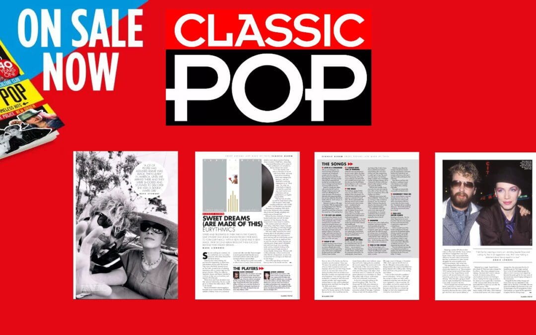 Eurythmics are featured in the newly published “Classic Pop Presents 1983”. There’s an in depth feature on Sweet Dreams (Are Made Of This) as it turns 40 years old.
