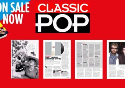 Eurythmics are featured in the newly published “Classic Pop Presents 1983”. There’s an in depth feature on Sweet Dreams (Are Made Of This) as it turns 40 years old.