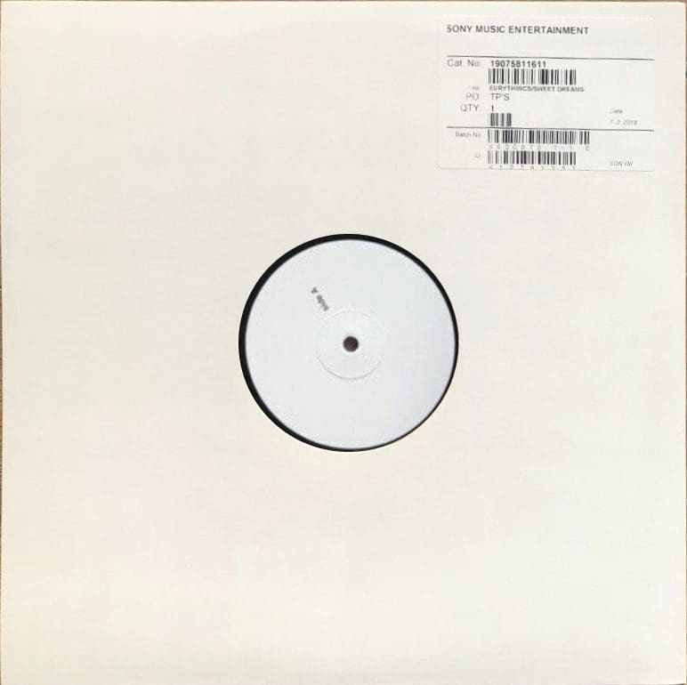 6995 - Eurythmics - Sweet Dreams (Are Made Of This) - The UK - Promo LP - 19075811611