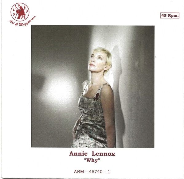 7038 - Annie Lennox - Why - Poland - 7" Single Postcard - ARM - 45740 - 1