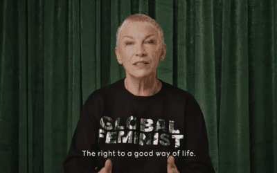 Annie Lennox Turns Pain Into Change with Gucci’s Chime For Gender Equality